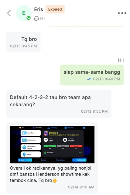 Testimoni customer Racik Susun